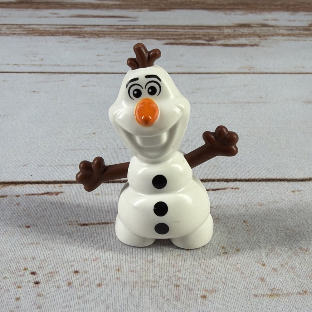 Lego Duplo Disney Frozen Olaf Figure From 10899 & 10920 Snowman Minifigure Fig